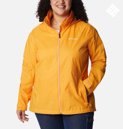 Women's Columbia Switchback III Jackets Mango | Plus Size CA-N6C8A